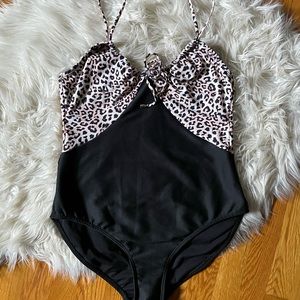 Tummy Control One Piece Swimsuit NWOT